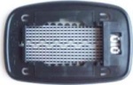 Ford Fiesta [99-02] Clip In Heated Wing Mirror Glass